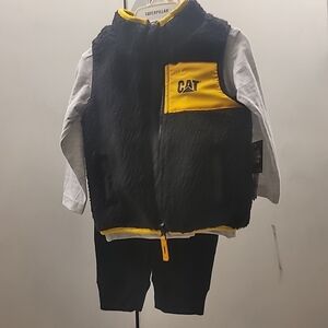 CATERPILLAR 3 PIECE INFANT WINTER SET